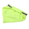 2pcs/set Pet Dog Reflective Saliva Towel Triangle Scarf (Fluorescent Yellow