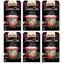 (6 PACK) - Yogi Tea - Sweet Chai | 17 Bag | 6 PACK BUNDLE