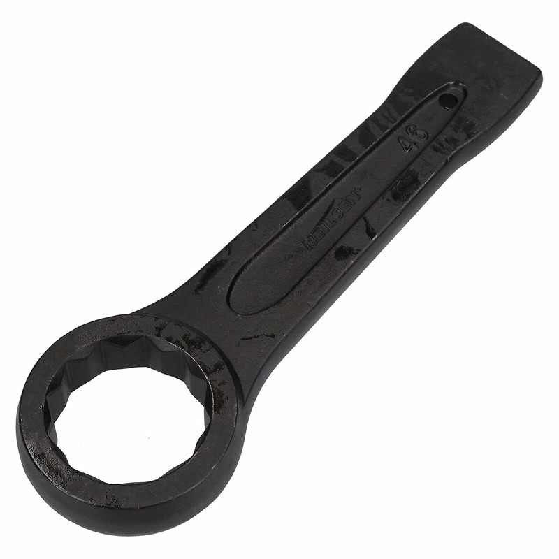 TOP-VIGOR 24 mm Slogging Ring Spanner Striking Straight Handle Box