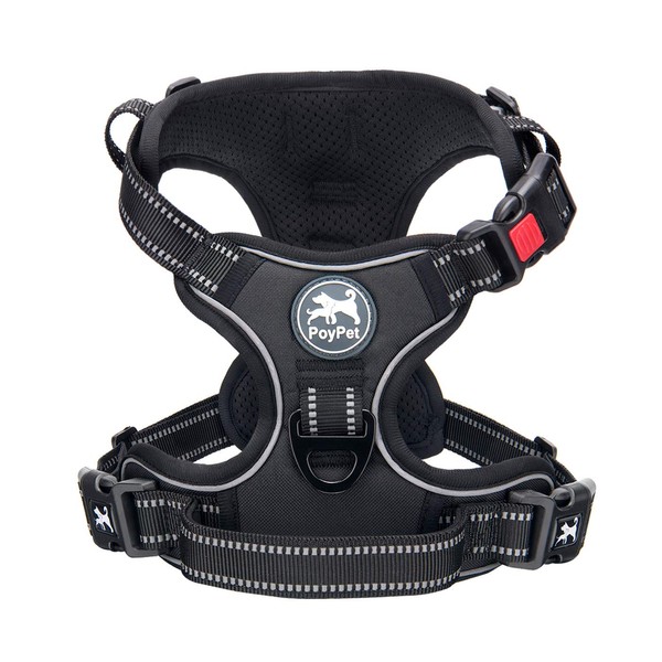 PoyPet No Pull Dog Harness, No Choke Front Clip Dog