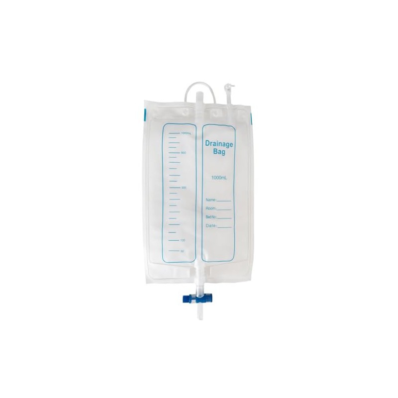 1000ML Non Tube Large Capacity Drainage Bag, Suitable for Various