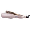 Flat Curling Iron 45W Pink Negative Ion Hair Crimper Waver