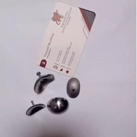 NOMI BROTHERS German Stainless Steel Corneal Shield Autoclavable eye Corneal Shields