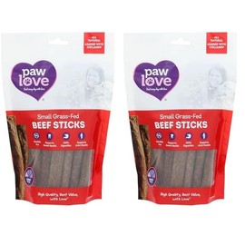 PawLove Beef Stick Dog Chew, 18 CT