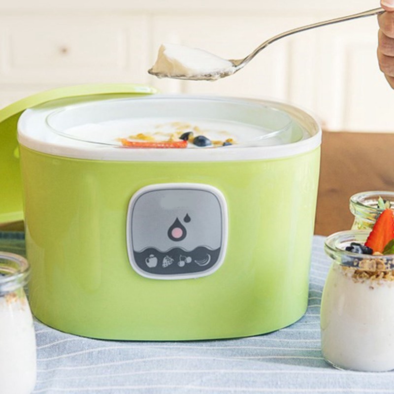 Electric Yogurt Maker 1L Multifunctional Automatic Compact Homemade Greek Yogurt