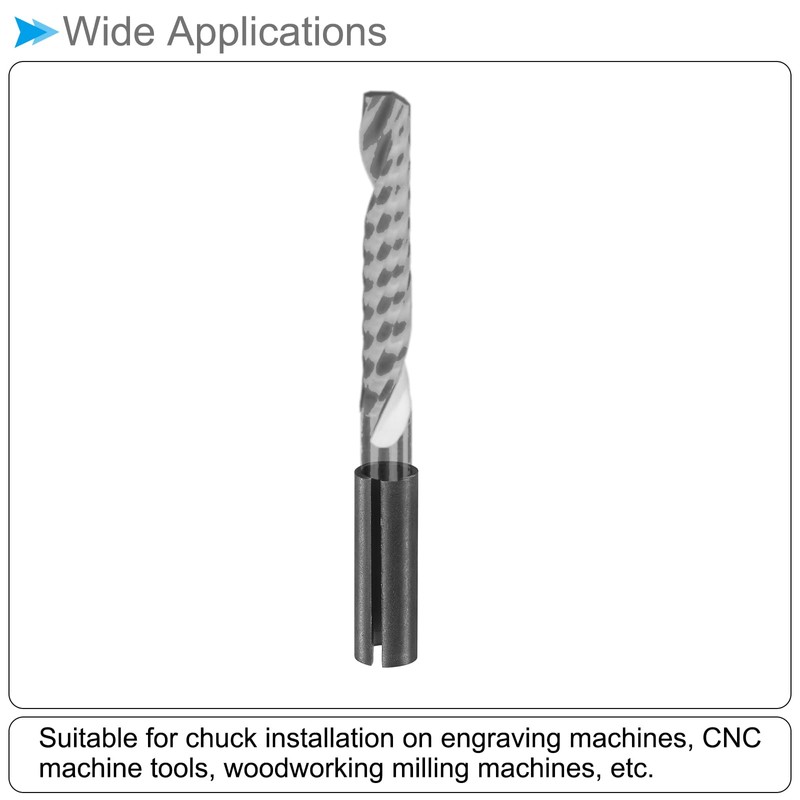 CoCud Router Collet Driver Adapter 12.7mm to 6mm 1/2" Outer