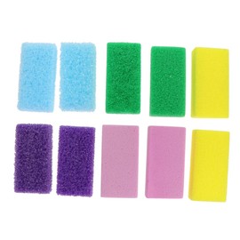 Healeved 15pcs Pu Pedicure Stones for Foot Care Assorted Exfoliating Scrubbers for Callus Removal and Dead Skin Washable and Reusable Foot Massage Tool