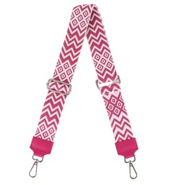 MIRROSI® Women's Bum Bag, Genuine Leather, Made in Italy, Shoulder Bag, Chest Bag, Crossbody Bag (1 Bag & 2 Straps), Boho Pink