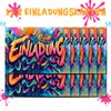 Vielucks 15 x Original Graffiti Invitation Cards – DIN A6,