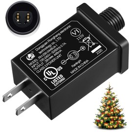 Feekoon Class 2 LED Power Supply 29V 13W LED Transformer, Waterproof IP44 US Plug Adapter, Seasonal Use LED Driver, Low Voltage for Christmas Tree Lighting, Holiday String Light Outdoor(1 Pack)