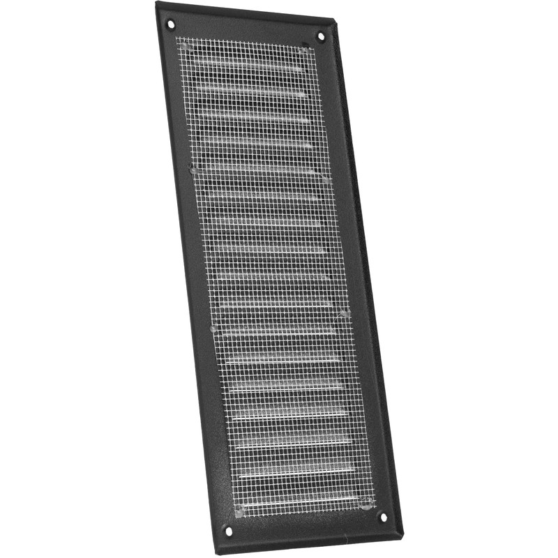Vent Systems - 3 x 10 Inch (Inner) Black Metal