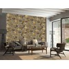 Dundee Deco Brown Faux Stone PVC 3D Wall Panel, 3.2