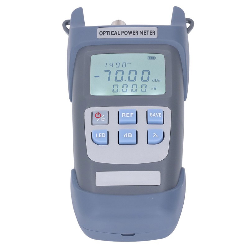 Optical Power Meter ABS Housing Auto Power Off 7 Test