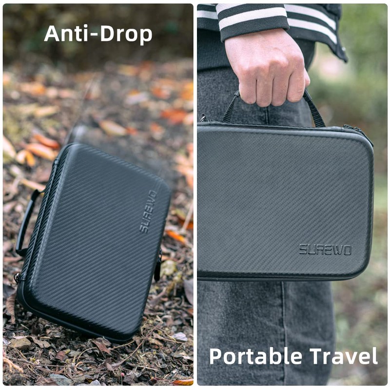 SUREWO Surface Waterproof DJI Osmo Action 5 Pro Carrying Bag,
