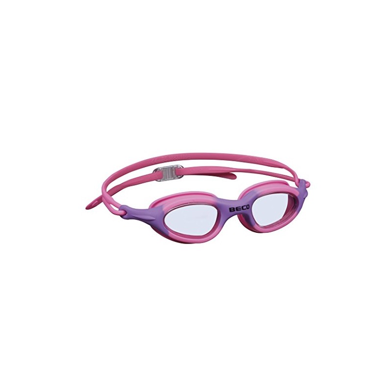 Beco BECO Unisex Jugend Biarritz Schwimmbrille, pink/lila, One Size