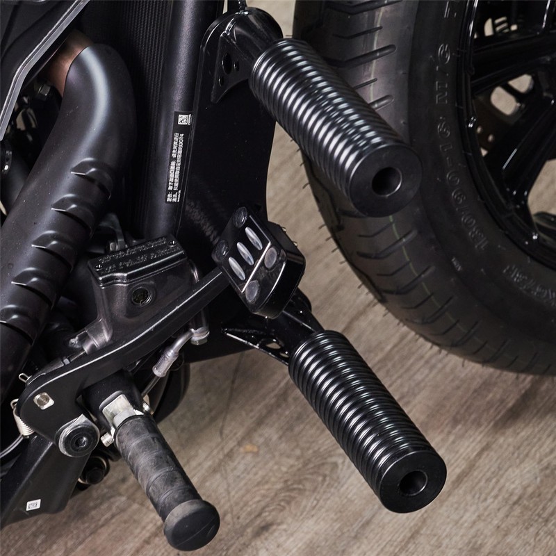 BAKAFOH Aluminum Larger Brake Pedal Cover Extender For Indian Scouts