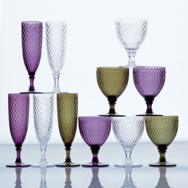 KINTO 22834 ROSETTE Champagne Glass, 5.3 fl oz (160 ml),