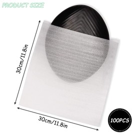 Packaging Material Pack of 100 Bubble Wrap Moving Boxes Foam Packaging Moving Material Foam Film for Moving Tableware Storage (33 cm x 33 cm)