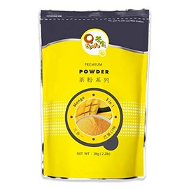 Qbubble Tea Powder, Mango, 2.2 Pound