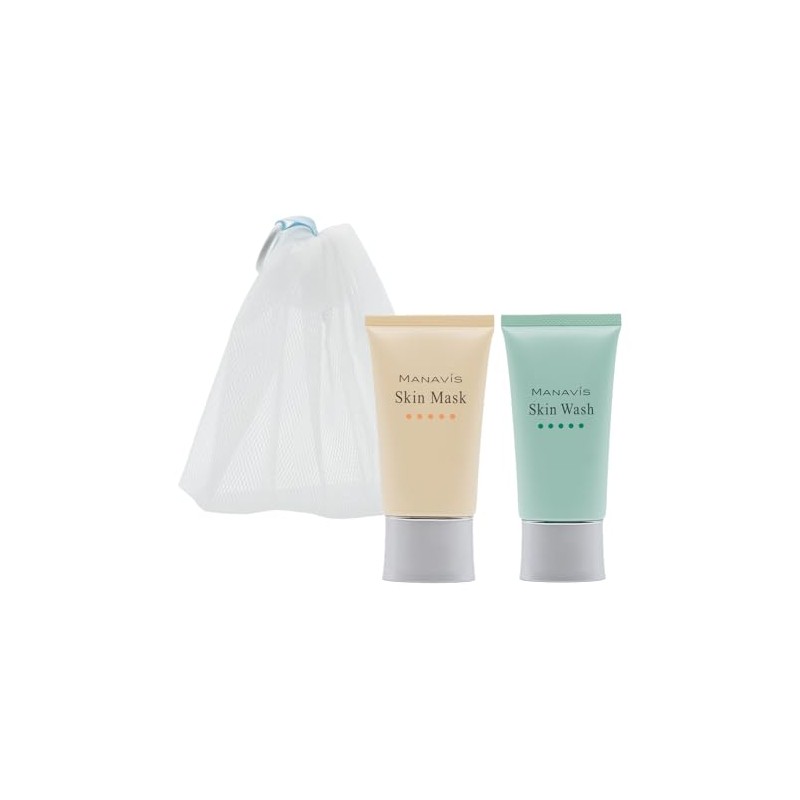 manavis wash/mask half size set