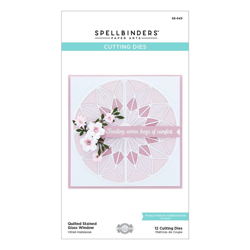 SPELLBINDERS Quilted Stained Glass Window