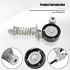 Drive Belt Tensioner Pulley Assembly Compatible with Buick Encore 2013-2018,