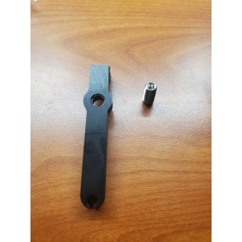 Herman Miller Aeron Cylinder Actuator Lever Arm, Spring, and Set Screw - Lever + Set Screw