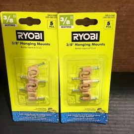 Ryobi (2 PK) RYOBI 3/8" MISTING, HANGING MOUNTS 5 PCS EACH, FREE SHIPPING