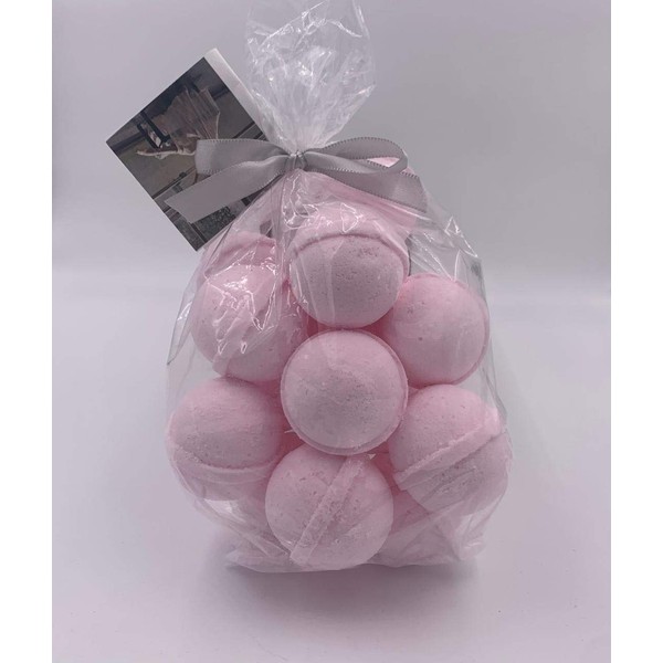 Spa Pure AMAZING GRACE TYPE - 14 Bath Bomb Fizzies with Shea, Mango and Cocoa Butter, Ultra Moisturizing (12 Oz) ...Great for Dry Skin (Amazing Grace type FBA)
