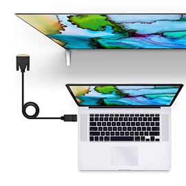 PRENDELUZ Nanocable DP to DVI Converter Cable 1 M Black