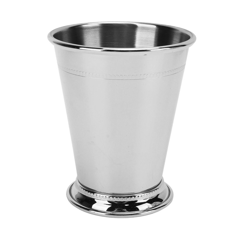 Julep Cup Stainless Steel Elegant Retro High Stability Beaded Mint