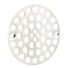 Artiwell 4’’ Shower Strainer Drain Trim Set, Solid Brass Screw-in