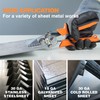 Jerax tools 3 inch Sheet Metal Hand Seamer Professional Design