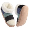 HUANSHA Ankle Knit Slipper Socks For Women With Grippers, Warm
