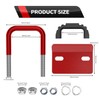 BHock Auto Anti Rattle Hitch Clamp, Hitch Tightener 2 Inch