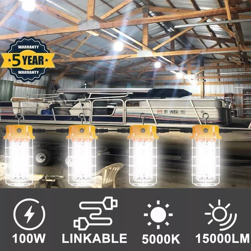 NS 100W LED Temporary Work Light 15000Lm 5000K IP65 with