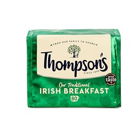 Punjana Tea Ltd Tea, Irish Breakfast, 80 Count (Pack of 4)