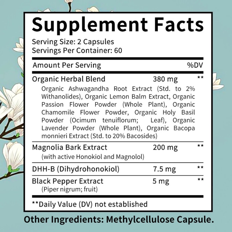 Fearathe DHH-B120 capsules - Reduce stress and promote a healthy