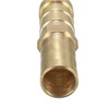 sourcing map 10mm Brass Barb Hose Fitting Straight Connector Coupler