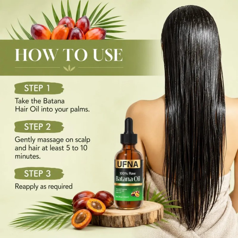Batana Oil Hair Growth Serum -traditional Honduran