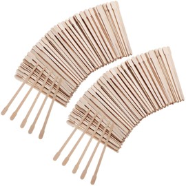 500 Stücke Holzspatel Waxing, Kleine Wachs Spatel Holz Wachs Sticks Augenbrauen Waxing Applikatoren Holz-Craft-Sticks Gesicht Körper Haarentfernungssticks