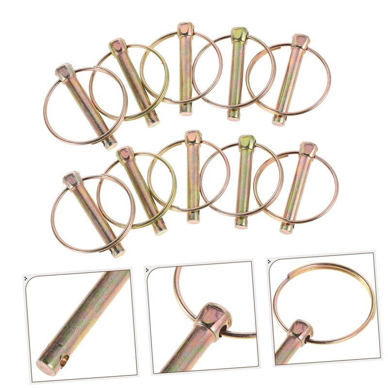 BUGUUYO 20pcs Heavy Duty Truck Hitch Pin Safety Locking Coupler