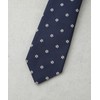 Nano Universe 668-5142201 Men's Washable Flower Necktie, Kyoto, 050 brown