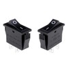 OEM (2pc) RK1-11 Rocker Switch 16A 125/250VAC T100/55 2-Pin ON/Off