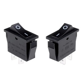 OEM (2pc) RK1-11 Rocker Switch 16A 125/250VAC T100/55 2-Pin ON/Off