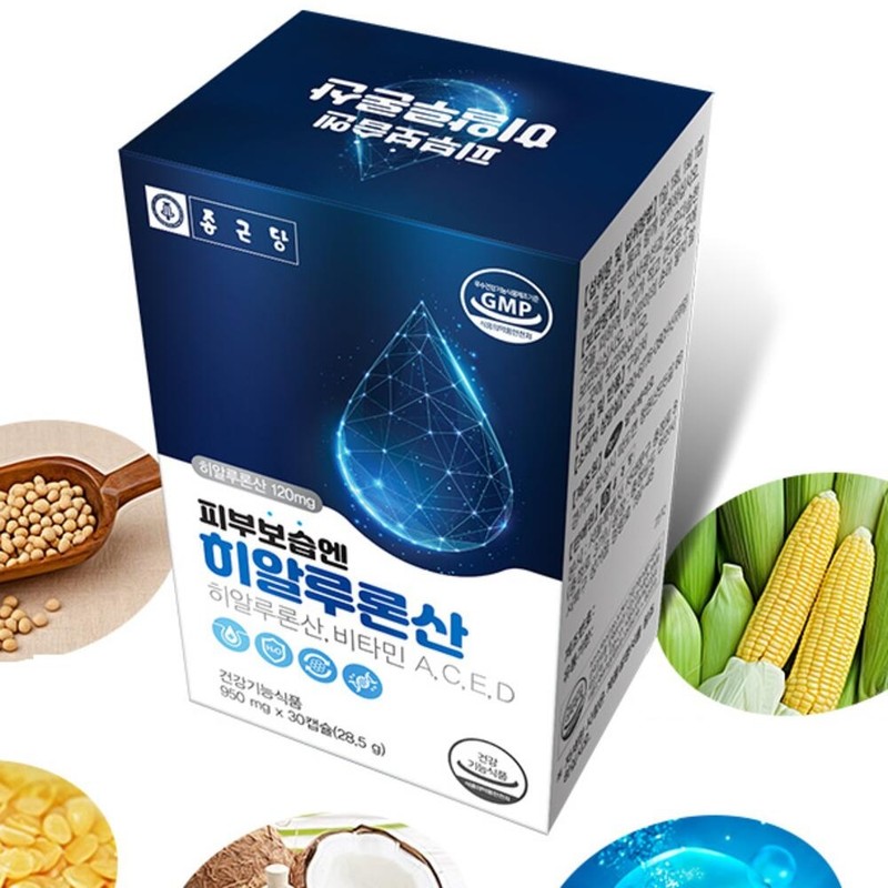 Chong Kun Dang Hyaluronic Acid Hyaluronic Acid Capsule / 종근당히알루론산