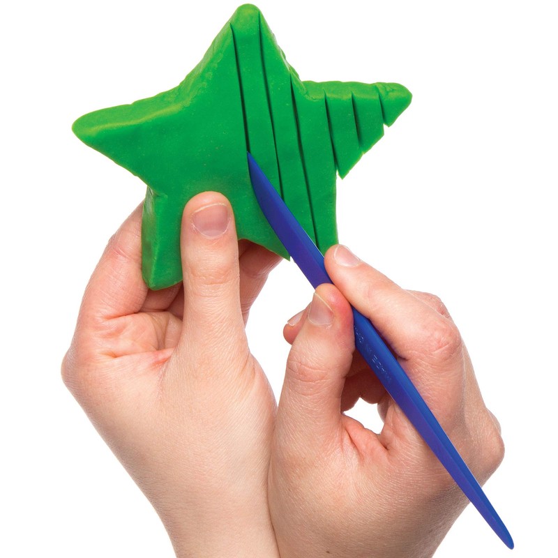 Baker Ross AC443 Plastic Modelling Tools, Perfect for Shaping, Modelling