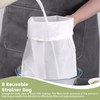 Pack of 8 Nylon Nut Milk Bags, Cheese Cloth Bags