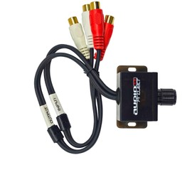 Audioproject A484 Level Control for Amplifier Subwoofer Universal RCA Bass Remote Control Level Controller Car Volume Control RCA Volume Control