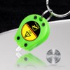 RaySoar 6 Pack Ultra Bright Green Light Keychain Flashlight, Mini